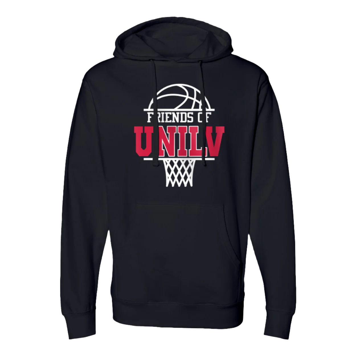 Friends of UNILV Men's Basketball Hoodie (Black)